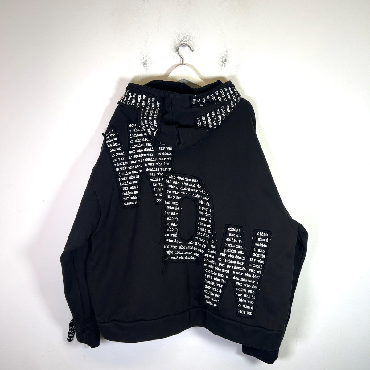Who Decides War WDW Overlay Hoodie