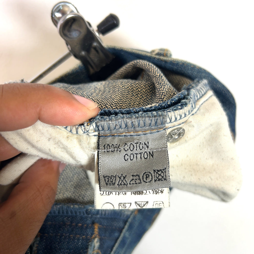 Dior AW05 ‘In The Morning’ Rust Denim Jeans