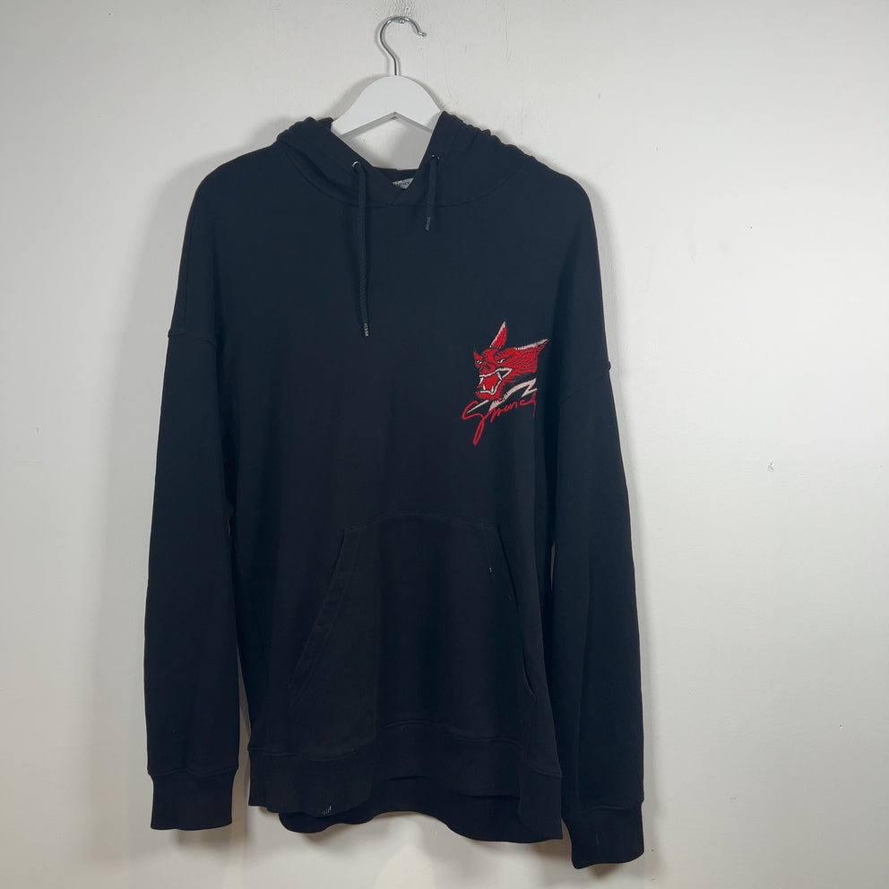 Givenchy Embroidered Patch Logo Hoodie
