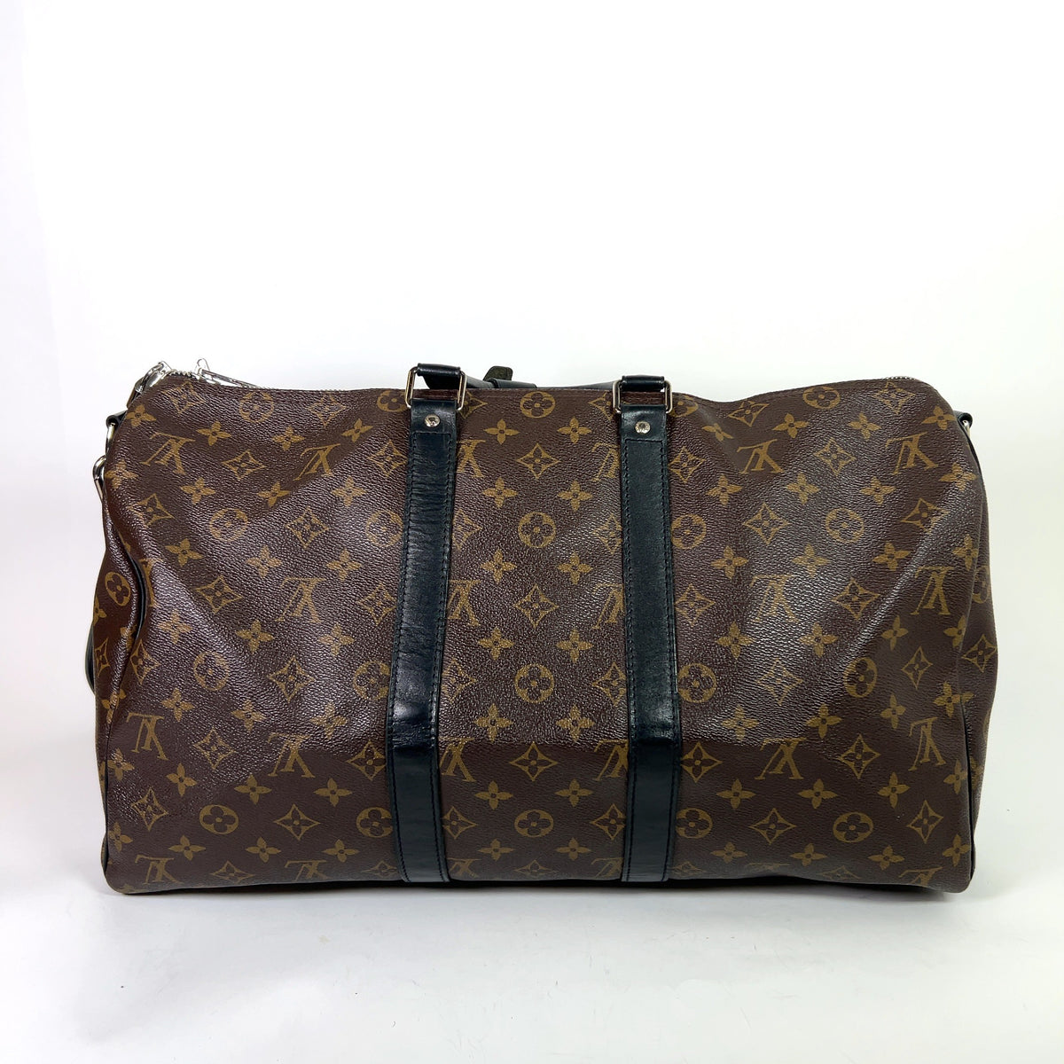 Louis Vuitton Monogram Macassar Keepall Bandouliere 45