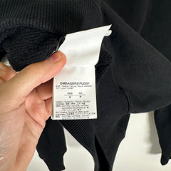 Off-White Black Front Graphic Sweatshirt Size  S