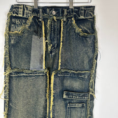 No Faith Distressed Jeans Size 30