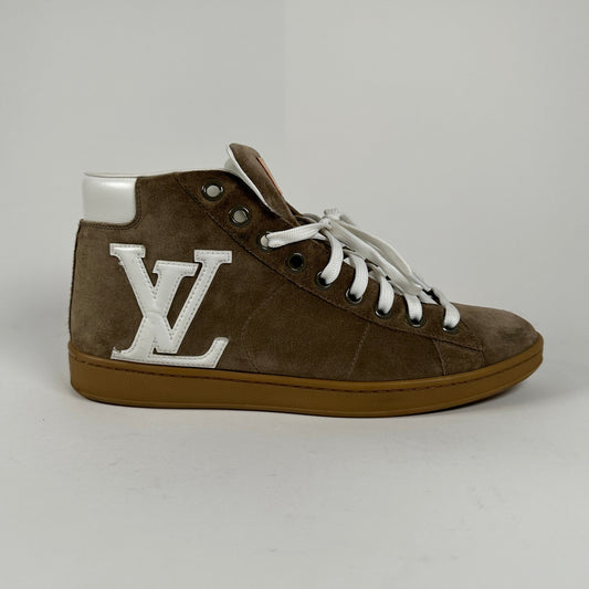 Louis Vuitton SS12 Suede LV Hightops Size 7