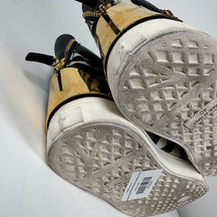 Guiseppe Zanotti Zebra Ponyhair Hightops Size 7