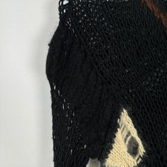 JPG Spider Webbed Knit Sweater AW07 Size M