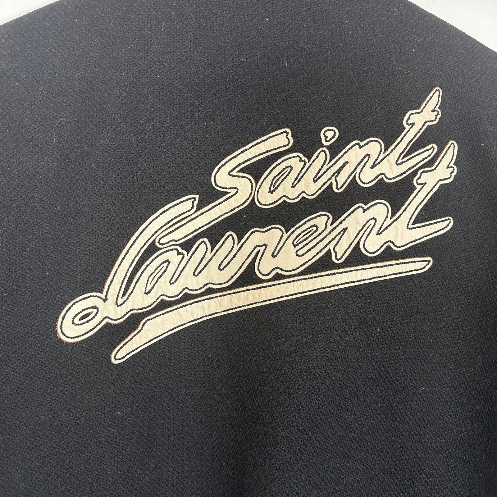 Saint Laurent Teddy College Jacket Size 48