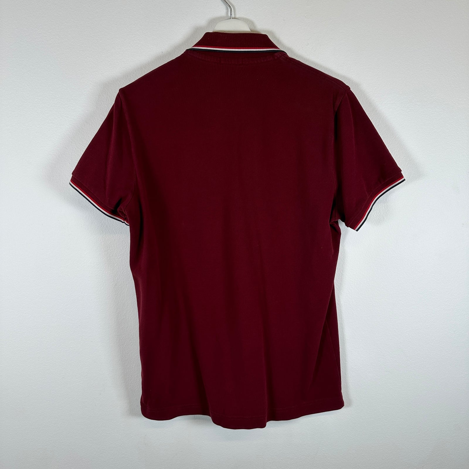 Moncler Maroon Polo Size M