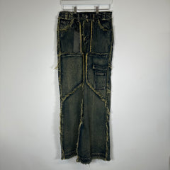No Faith Distressed Jeans Size 30