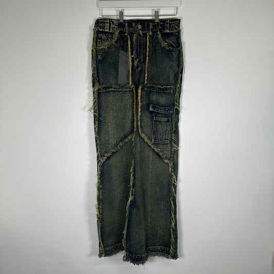 No Faith Distressed Jeans Size 30