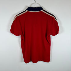 Gucci Red Logo Sleeve Polo Size M