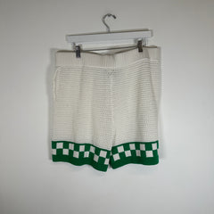 Casablanca Crochet Knit Shorts Size XL