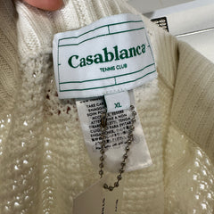 Casablanca Crochet Knit Shorts Size XL
