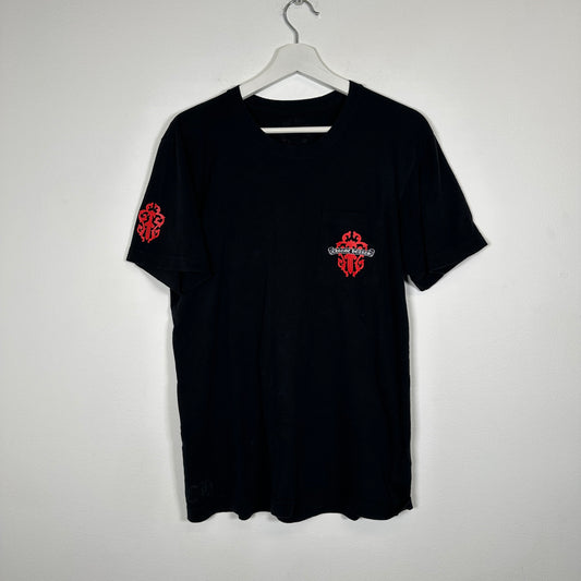 Chrome Hearts T-Shirt Red Dagger Size M