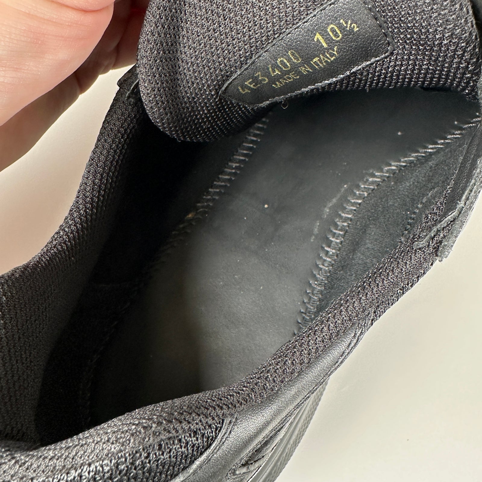 Prada Triple Black Cups Size 10.5