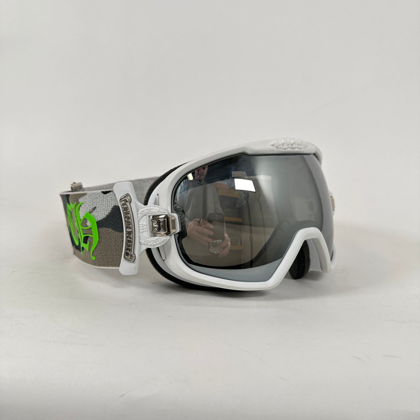 Chrome Hearts Snow Camo Ski Googles
