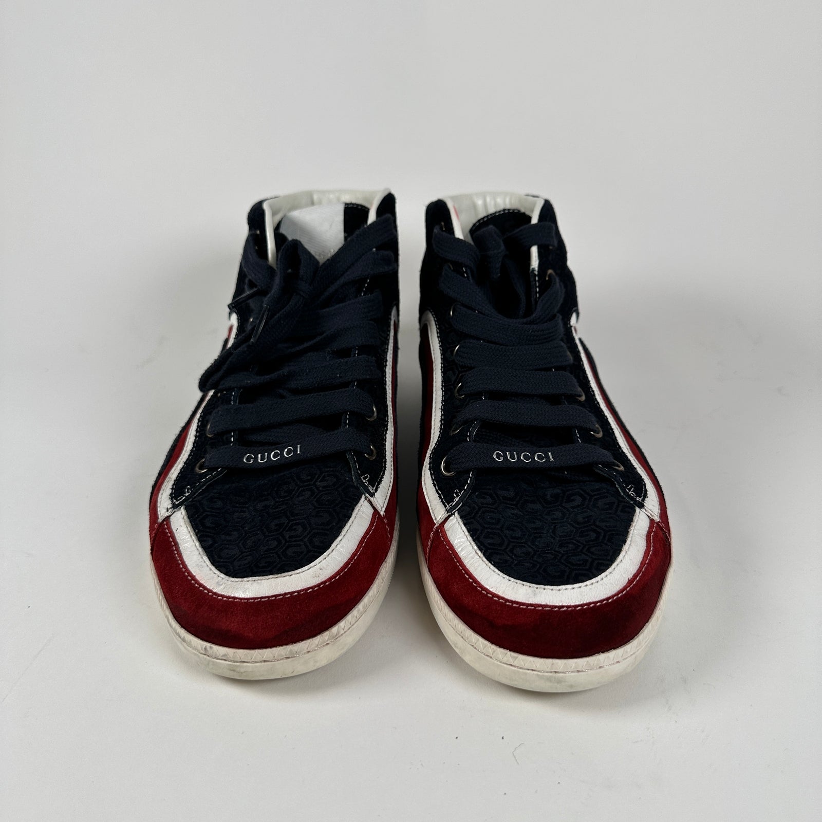 Gucci Signature Suede Hightops Size 7