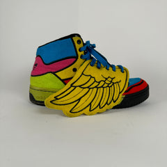 Jeremy Scott Adidas Rainbow Wings Size 8.5