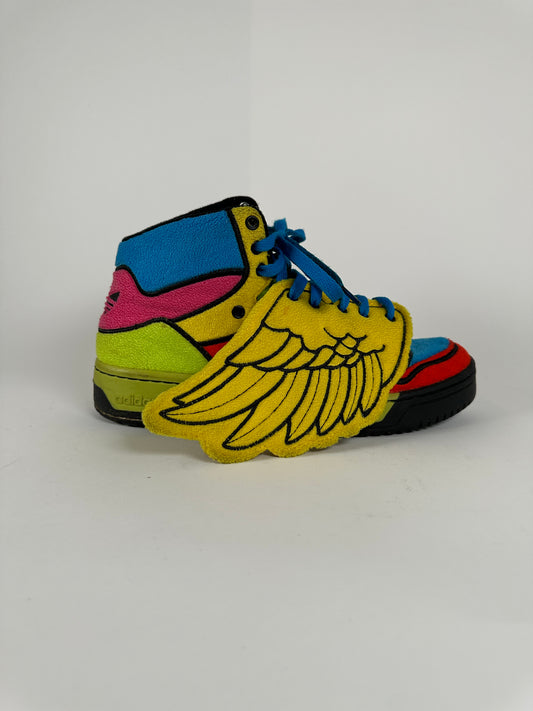 Jeremy Scott Adidas Rainbow Wings Size 8.5