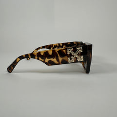 Off-White Tortoise Catalina Sunglasses