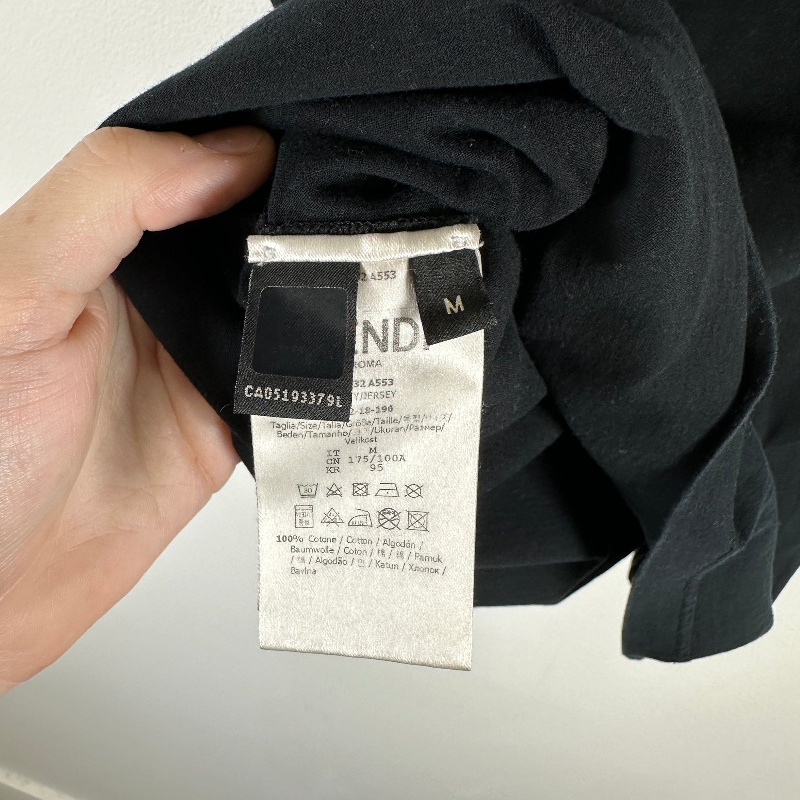 Fendi F Logo T-Shirt Size M