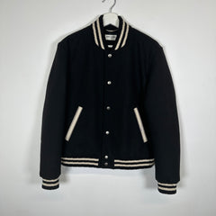Saint Laurent Teddy College Jacket Size 48
