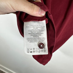 Moncler Maroon Polo Size M