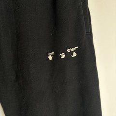 Off-White Black Front Graphic Sweatpants Size M