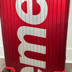 Supreme Rimowa Red Topas 82L Suitcase