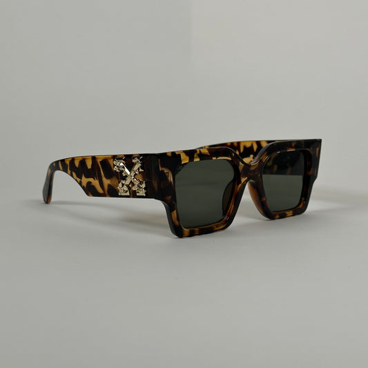 Off-White Tortoise Catalina Sunglasses