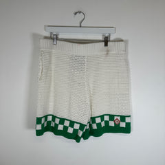 Casablanca Crochet Knit Shorts Size XL