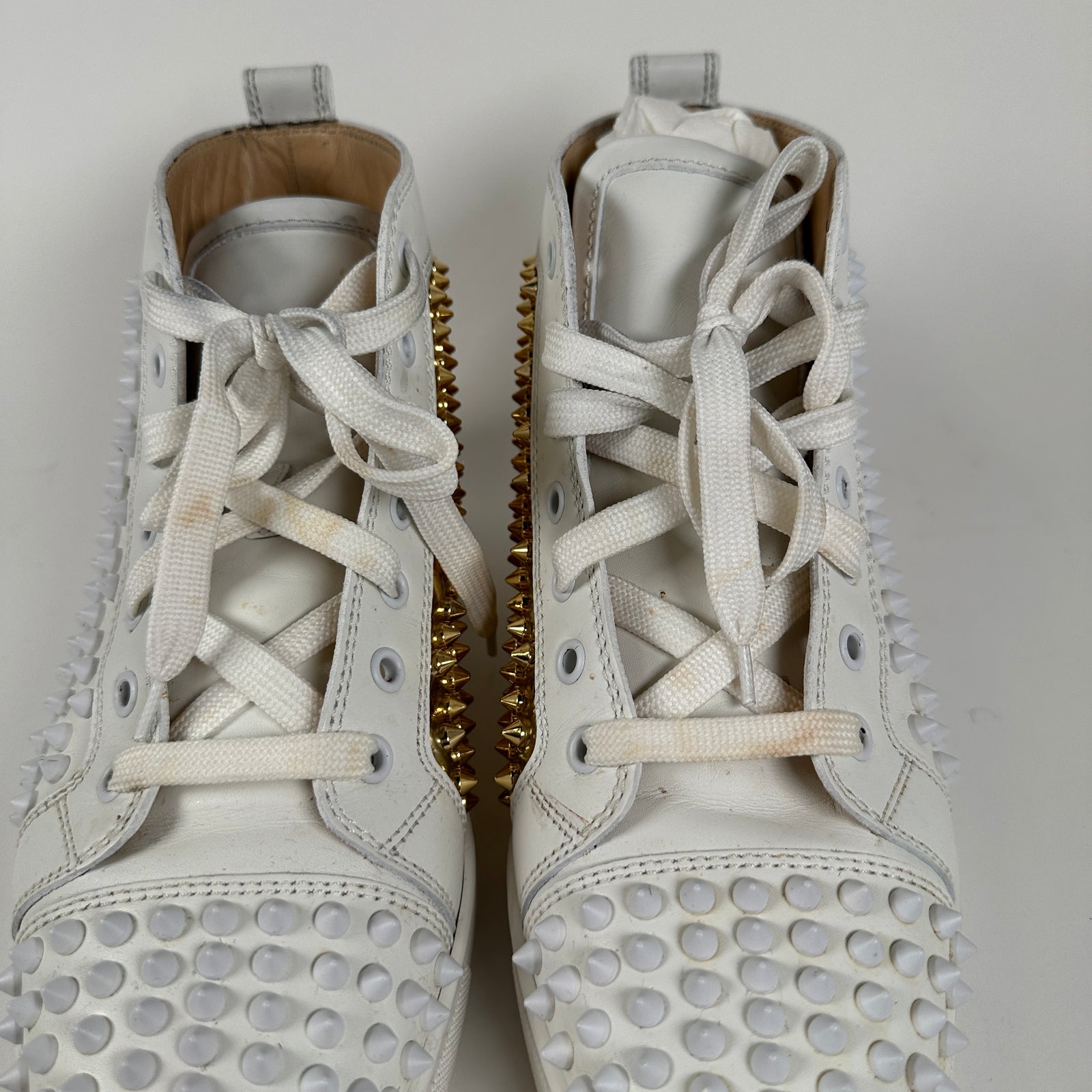 Christian Louboutin Spike Hightops Size 39.5