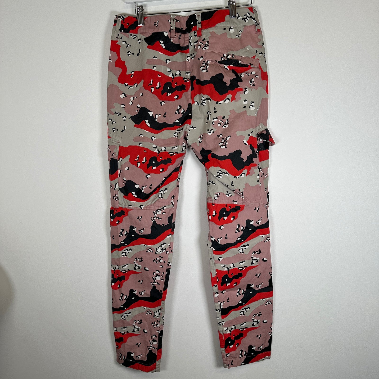 Stone Island Red Desert Camo Pants Size 28