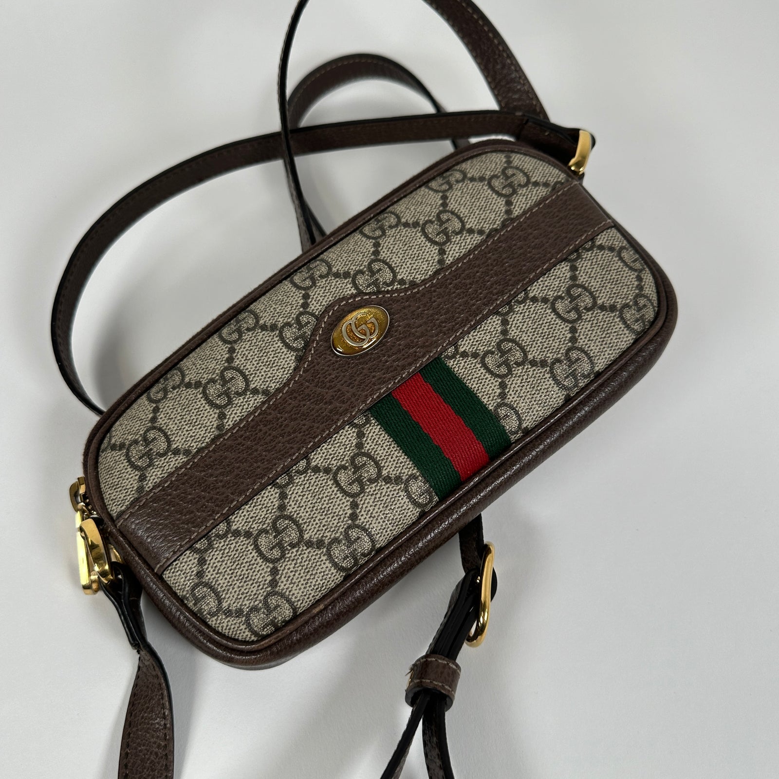 Gucci Mini Web Ophila Belt Bag