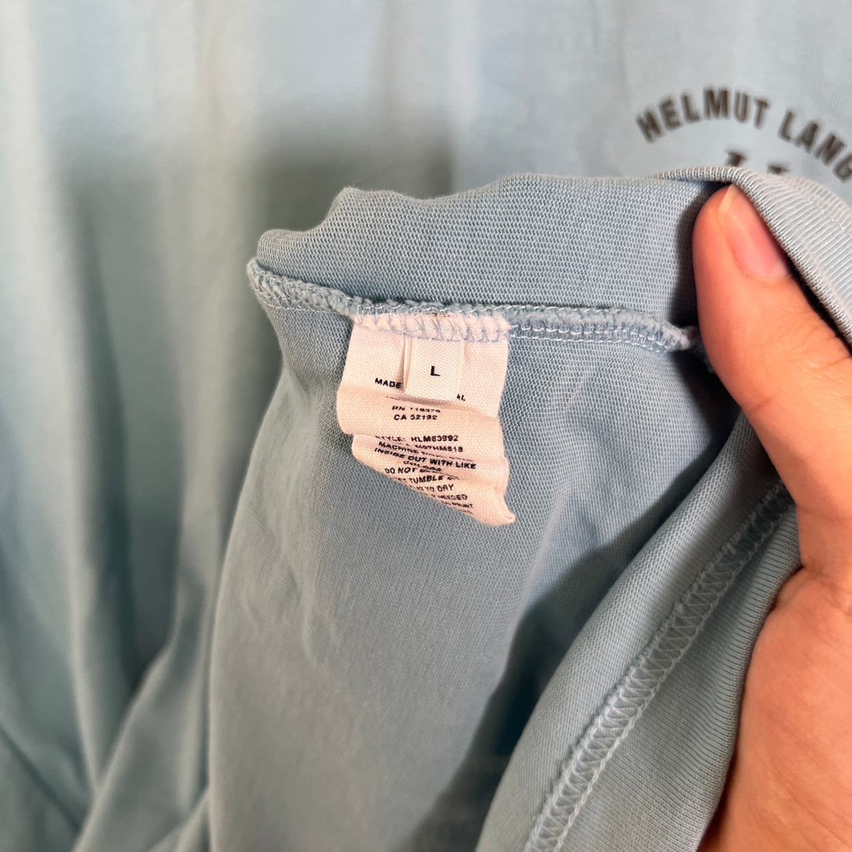 Helmut Lang Societas T-Shirt