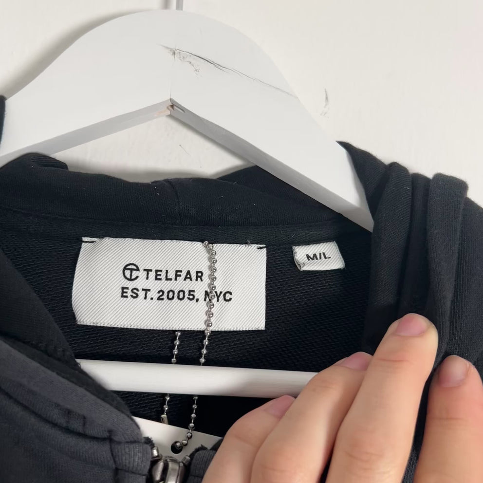 Telfar Black Camo Hoodie Size M/L