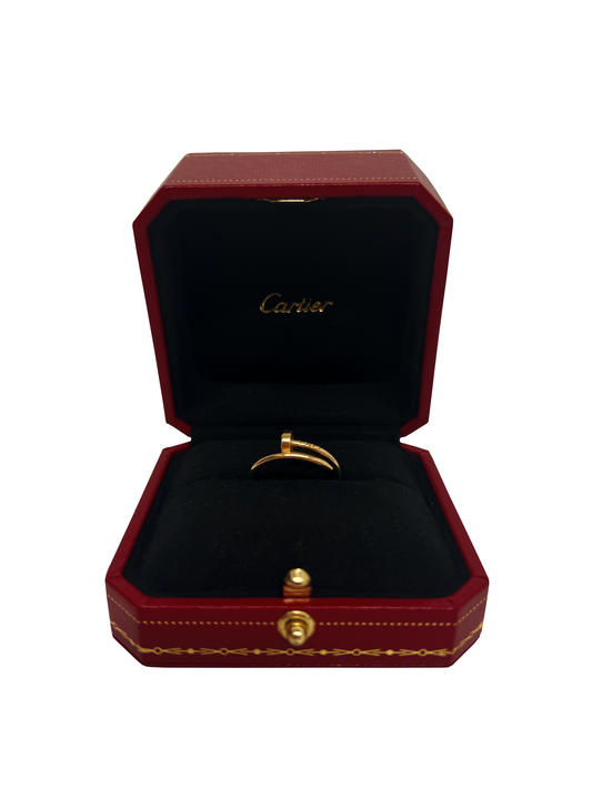 Cartier Juste Un Clou Ring 18k Gold Size 8