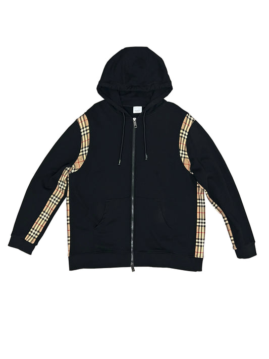 Burberry Plaid Panel Zip Up Size 2X-Large