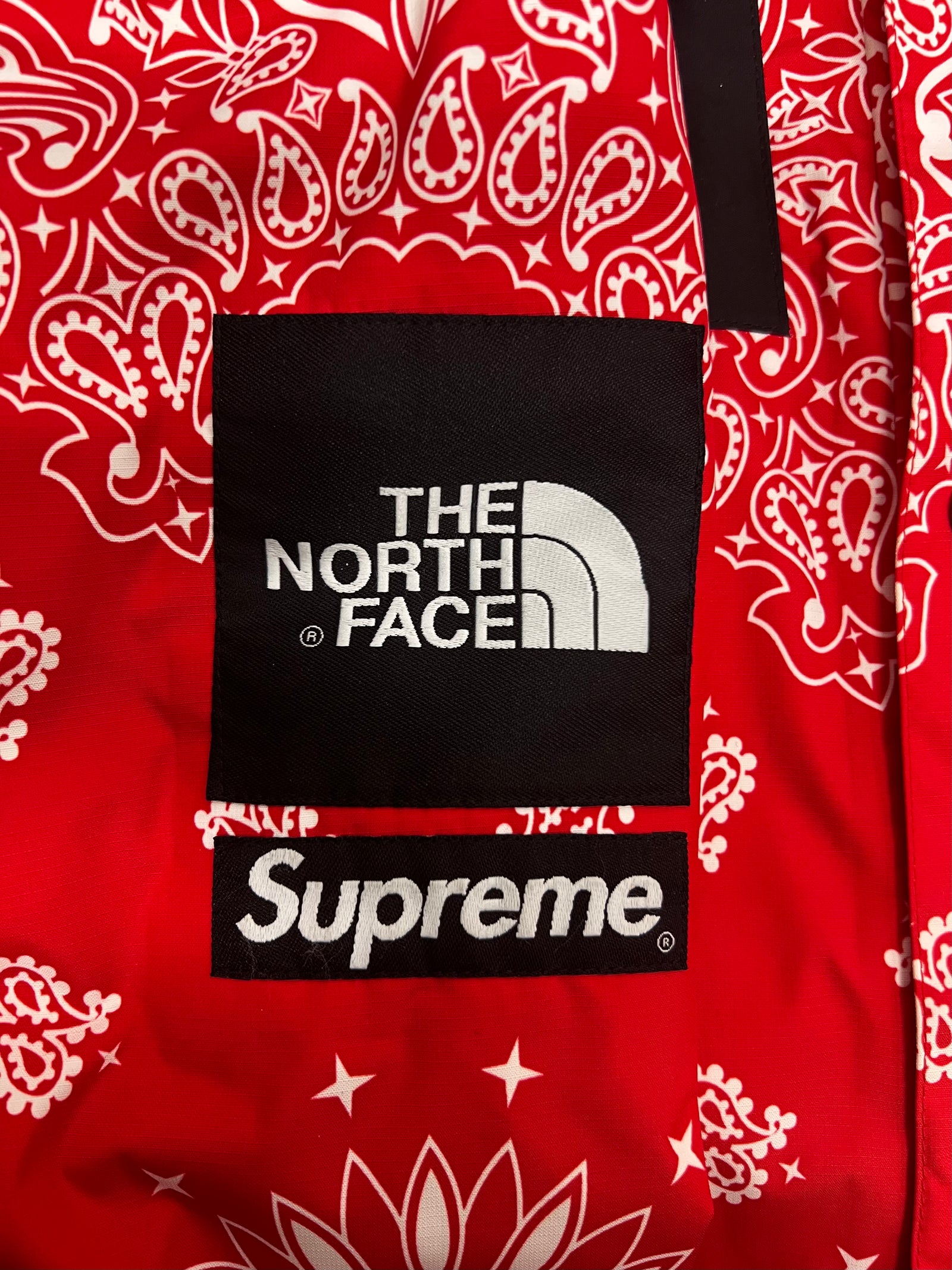 Supreme x TNF FW14 Bandana Mountain Jacket Size Medium