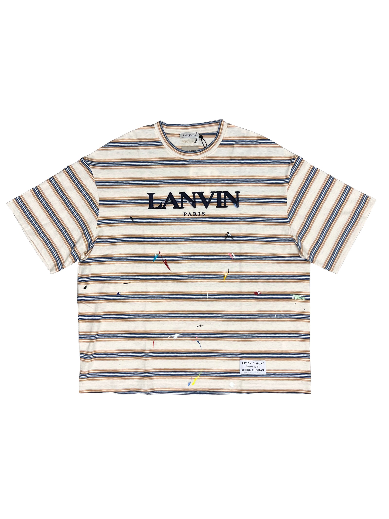 Gallery Dept x Lanvin Stripe T-Shirt Size X-Large