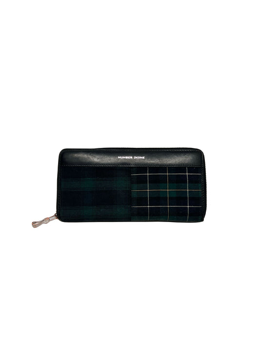 Number (N)ine Plaid Wallet