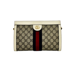 Gucci Small Ophidia Shoulder Bag White