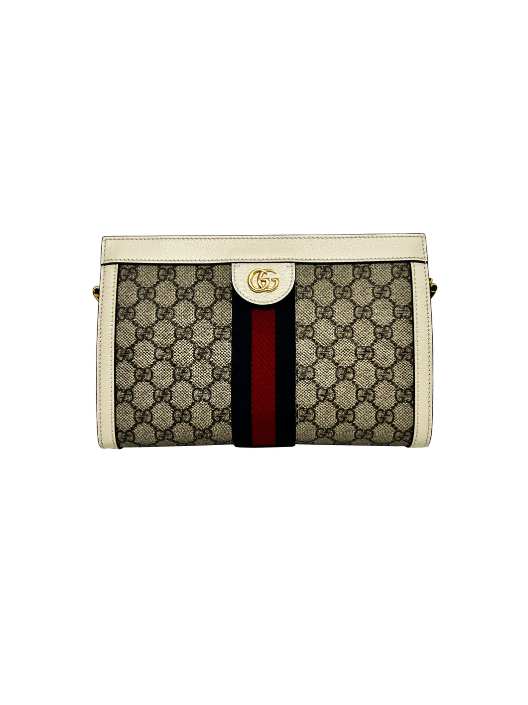 Gucci Small Ophidia Shoulder Bag White