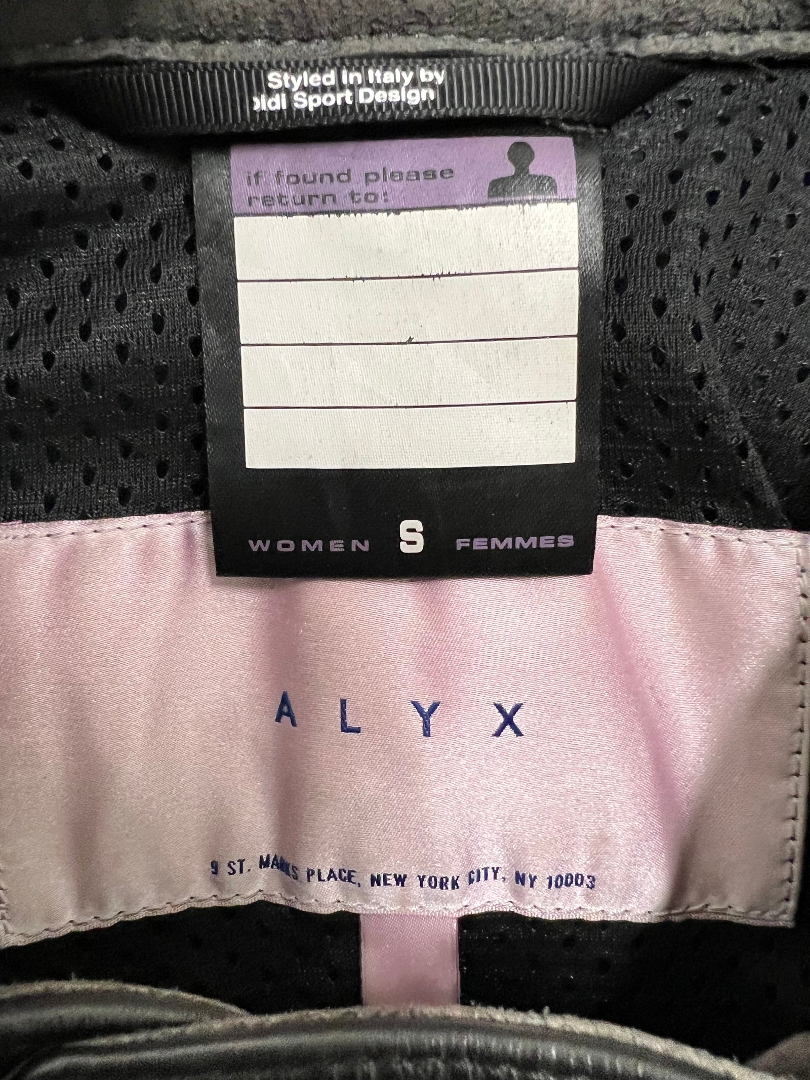 Alyx Spidi Leather Racing Jacket Size S