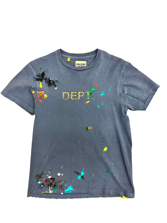 Gallery Dept Paint Splatter T-Shirt Size Small