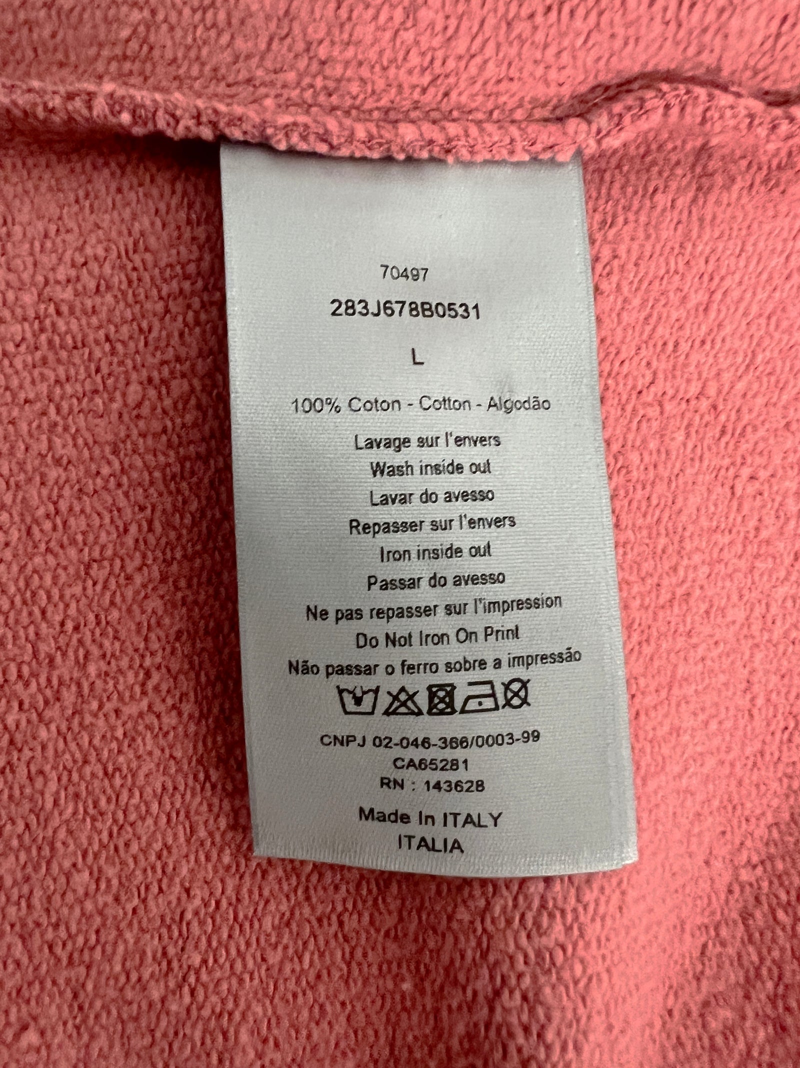 Dior Cactus Jack Hoodie Size Large