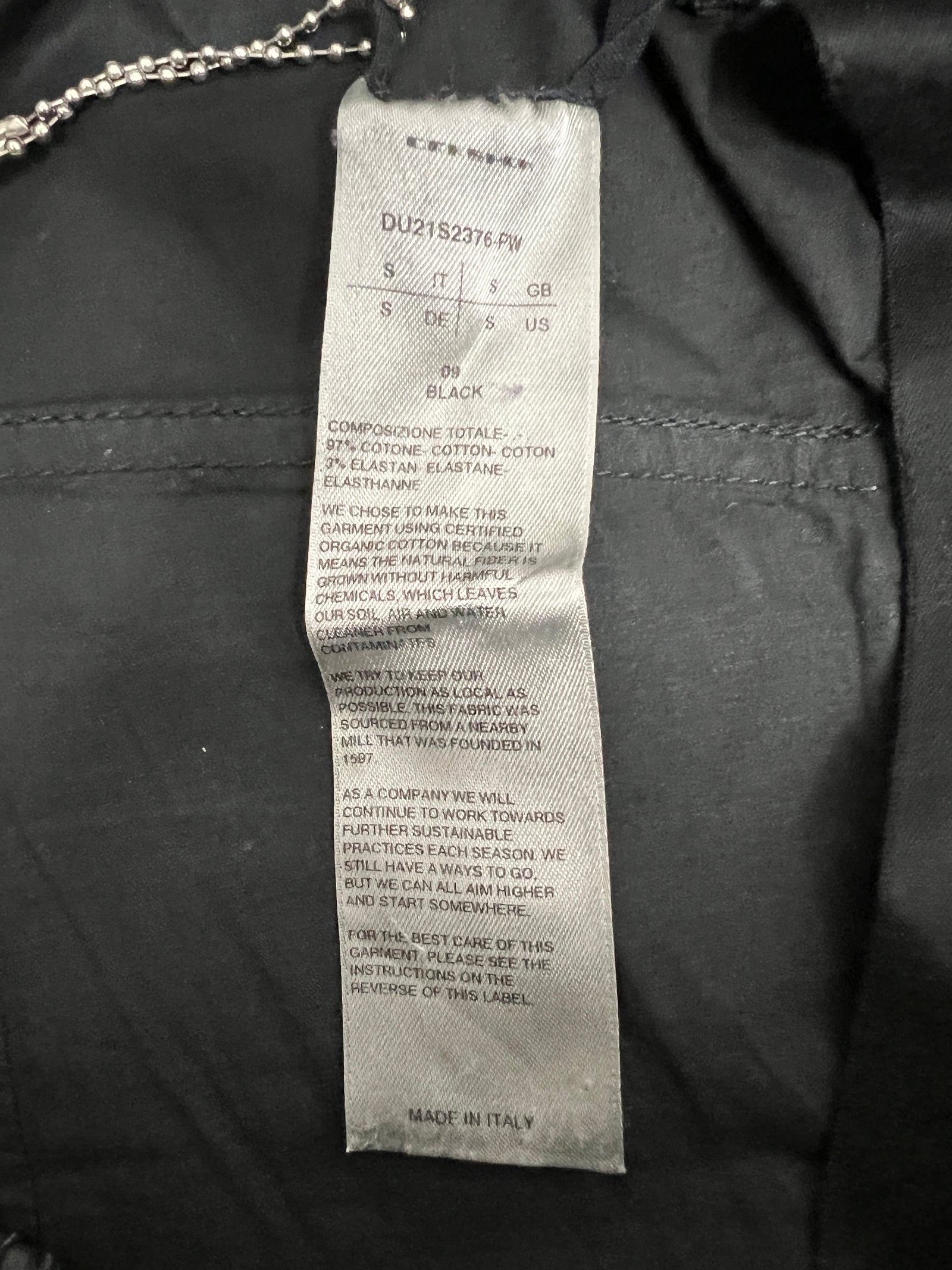 Rick Owens Black Nylon Cretchs Size Small