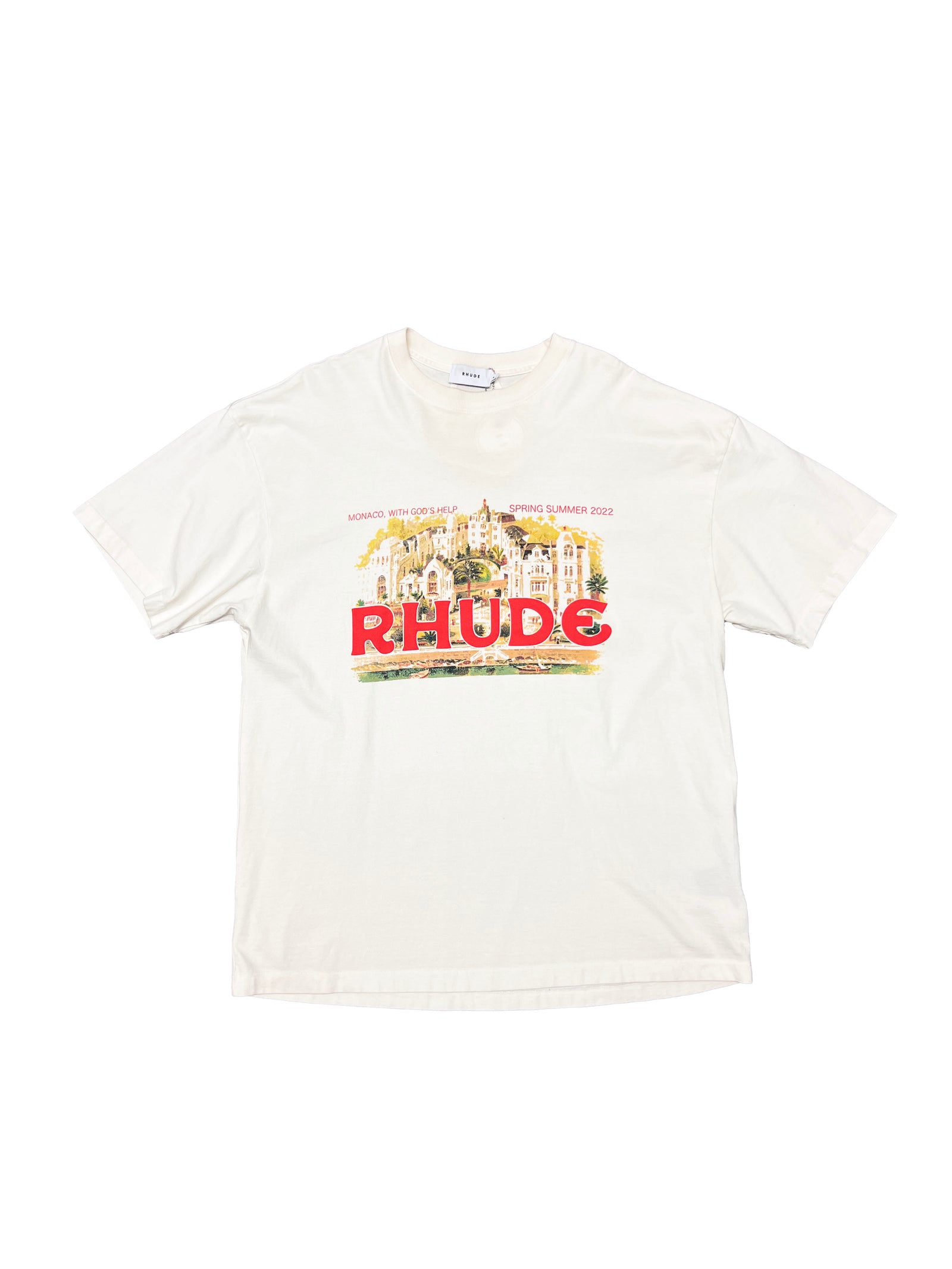 Rhude Monaco SS22 T-Shirt Size X-Large