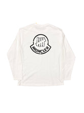 Load image into Gallery viewer, Moncler Long Sleeve White T-Shirt Size Large
