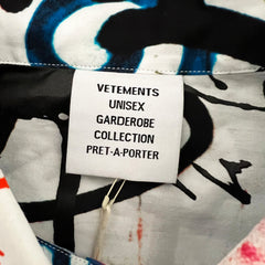 Vetement Graffiti Shirt Size Medium