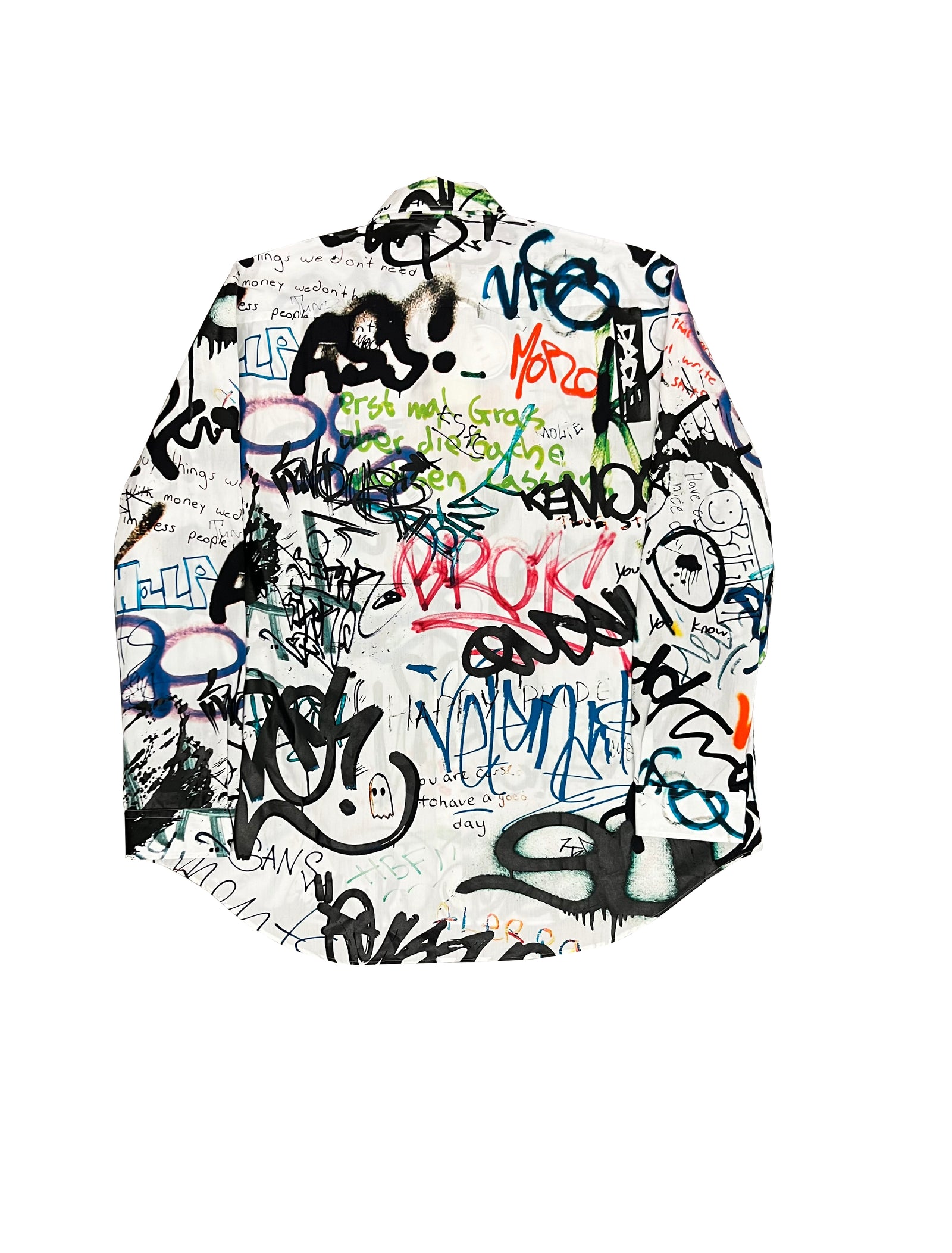 Vetement Graffiti Shirt Size Medium
